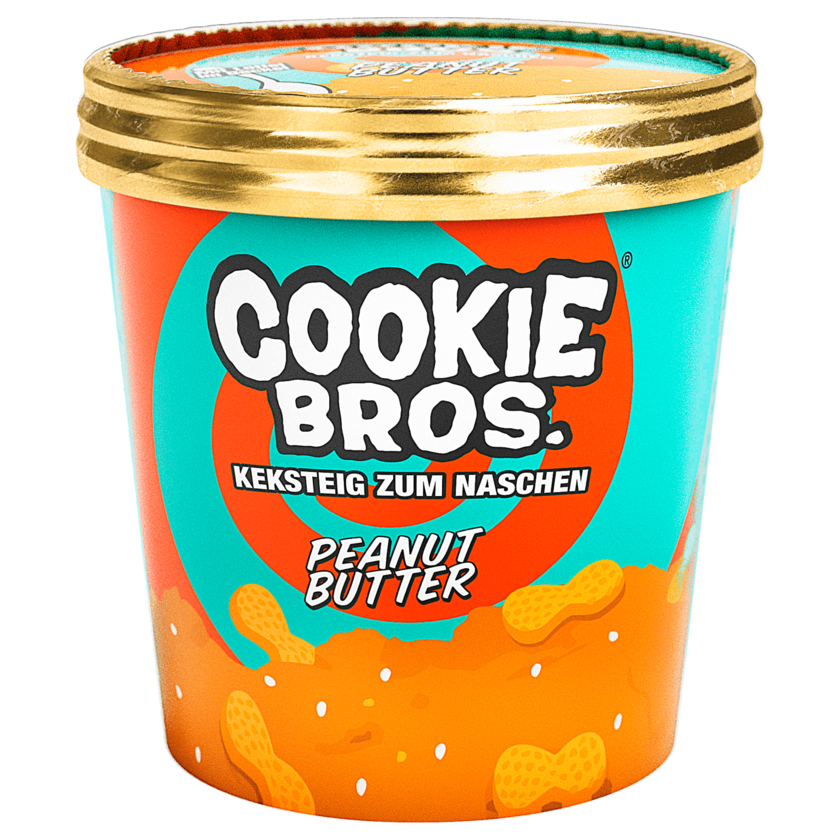 Cookie Bros Keksteig zum Naschen Peanutbutter 160g